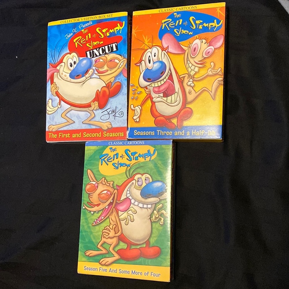 Ren and Stimpy Season 1-5 DVD Box Sets